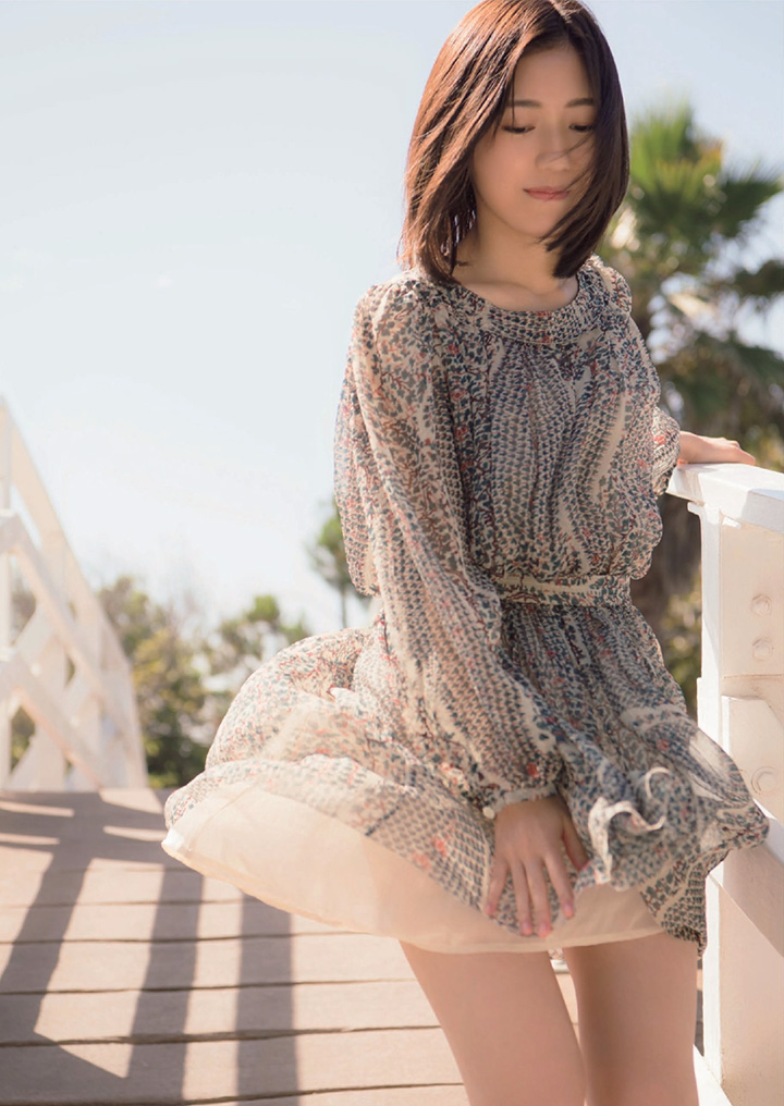 AKB48渡邊麻友比基尼練瑜伽寫真照片圖片26